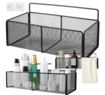 Piekaramais grozs metāla organizators piekaramais virtuves plaukts melns Hanging basket metal organiser hanging shelf kitchen black