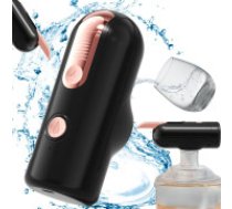 Bezvadu elektriskais ūdens pumpis dozators 5-19L pudelēm, USB-C, melns Water pump, distributor, electric dispenser, cordless, automatic