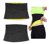 Fitnesa Josta Svara Zaudēšanai M, Melna  Neoprene belt hot fitness slimming exercises