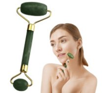 Nefrīta Sejas Rullītis Kakla Dekoltē Zonas Masieris  Jade Face Roller Neck Decollete Zone Massager