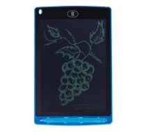 Grafiskā zīmēšanas planšete bērniem 8,5 collu LCD tāfele, zila Graphic drawing tablet fountain pen board 8.5