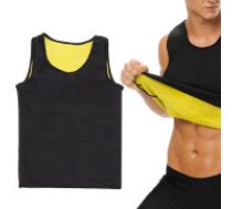 Vīriešu Sporta Fitnesa Neoprena T-krekls, L izmērs Men's neoprene fitness shirt for weight loss