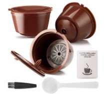 3 Atkārtoti Lietojamas Dolce Gusto Kafijas Kapsulas  3 x reusable dolce gusto coffee capsules