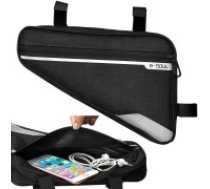 Universāla velosipēda rāmja soma, melna Under-frame pannier bag for bicycle
