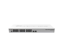 MikroTik , Cloud Router Switch CRS326-24G-2S+RM , Managed L3 , Rackmountable , 1 Gbps (RJ-45) ports quantity 24 , SFP+ ports quantity 2 , 12 month(s)