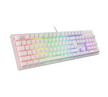 Genesis , THOR 303 , White , Gaming keyboard , Wired , RGB LED light , US , 1.8 m , Brown Switch