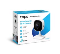 TP-LINK , Home Security Wi-Fi Camera , Tapo C100 , Cube , 3.3mm/F/2.0 , Privacy Mode, Sound and Light Alarm, Motion Detection and Notifications , H.264 , Micro SD, Max. 128 GB