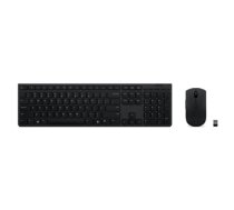 Lenovo , Professional Wireless Rechargeable Combo Keyboard and Mouse , Keyboard and Mouse Set , Wireless , Mouse included , Lithuanian , Bluetooth , Grey