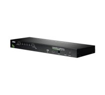 Aten , 8-Port PS/2-USB VGA KVM Switch with Daisy-Chain Port and USB Peripheral Support , CS1708A , Warranty 24 month(s)
