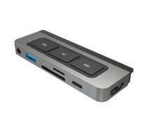 Hyper , HyperDrive Media 6-in-1 USB-C Hub for iPad Pro/Air , HDMI ports quantity 1