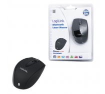 Logilink , Bluetooth Laser Mouse; , Maus Laser Bluetooth mit 5 Tasten , wireless , Black