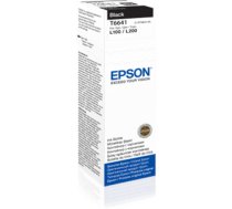 Epson T6641 Ink bottle 70ml , Ink Cartridge , Black