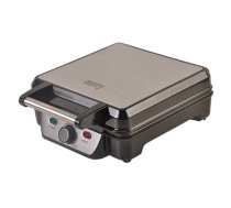 Camry , Waffle maker , CR 3025 , 1150 W , Number of pastry 4 , Belgium , Black/Stainless steel