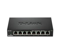 D-Link , Ethernet Switch , DES-108/E , Unmanaged , Desktop , 10/100 Mbps (RJ-45) ports quantity 8 , 60 month(s)