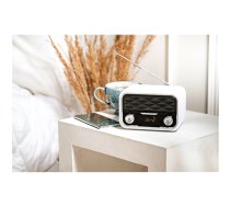 Adler , Bluetooth Radio , AD 1185 , AUX in , White