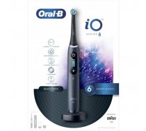 Oral-B , Electric Toothbrush , iO Series 8N , Rechargeable , For adults , Number of brush heads included 1 , Number of teeth brushing modes 6 , Black Onyx