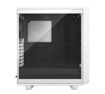 Fractal Design , Meshify 2 Compact Clear Tempered Glass , White , ATX