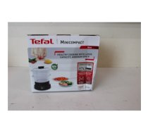 SALE OUT. TEFAL VC139810 Food Steamer, Power 800W, Black , Food Steamer , VC139810 , Black , 800 W , Capacity 6 L , DAMAGED PACKAGING, SCRATCHES , Number of baskets 2