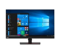 Lenovo , ThinkVision , T27q-20 , 27 , IPS , QHD , 16:9 , 60 Hz , 4 ms , 2560 x 1440 pixels , 350 cd/m² , HDMI ports quantity 1 x HDMI 1.4 , Raven Black , Warranty 36 month(s)