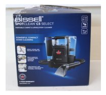 SALE OUT. , Bissell SpotClean C5 Select Portable Carpet and Upholstery Cleaner , 3928N , Corded operating , Handheld , Washing function , 400 W , Black/Blue , Warranty 24 month(s) , UNPACKED, USED, SCRATCHED, MISSING THE LIQUID BOTTLE