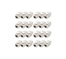 Digitus CAT 6A Keystone Module, shielded, toolfree, set 24 pcs , Digitus , Keystone Module , CAT 6A , 14.5 x 34.5 x 21.0 mm