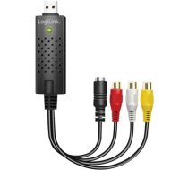 Logilink , USB 2.0 A/V grabber, USB-A/M to 3x RCA + Mini-DIN 5/F, Windows 11 , VG0030A