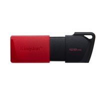 Kingston , USB Flash Drive , DataTraveler Exodia , 128 GB , USB 3.2 Gen 1 , Black/Red
