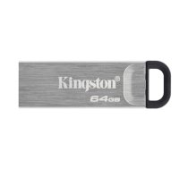 Kingston , USB Flash Drive , DataTraveler Kyson , 64 GB , USB 3.2 Gen 1 , Black/Grey