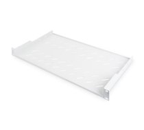 Digitus , Fixed Shelf for Racks , DN-97609 , White , The shelves for fixed mounting can be installed easy on the two front 483 mm (19“) profile rails of your 483 mm (19“) network- or server cabinet. Due to their stable, perforated steel sheet with a high