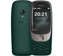 Nokia 6310 TA-1400 (Green) Dual SIM 2.8 TFT 240x320/16MB/8MB RAM/microSDHC/microUSB/BT Nokia , 6310 TA-1400 , Green , 2.8 , TFT , pixels , 8 MB , 16 MB , Dual SIM , Nano Sim , 3G , Bluetooth , 5.0 , USB version Micro , Built-in camera , Main camera 0.2 MP