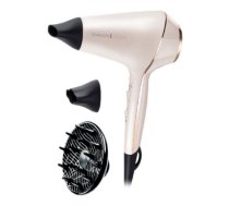 Remington , Hair dryer , ProLuxe AC9140 , 2400 W , Number of temperature settings 3 , Ionic function , Diffuser nozzle , White/Gold/Black