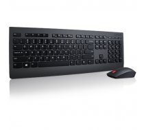 Lenovo , Professional , Professional Wireless Keyboard and Mouse Combo - US English with Euro symbol , Keyboard and Mouse Set , Wireless , Mouse included , US , Black , US English , Numeric keypad , Wireless connection