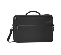 Lenovo , ThinkPad Essential 13-14-inch Slim Topload（Sustainable & Eco-friendly, made with recycled PET: Total 7.5% Exterior: 24%) , Essential , Fits up to size 14 , Topload , Black , Shoulder strap