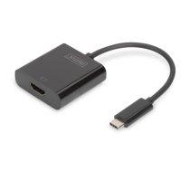 Digitus , USB Type-C to HDMI Adapter , DA-70852 , Black , USB Type-C , 0.15 m