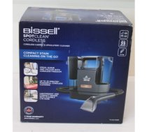 SALE OUT. , Bissell SpotClean EU, Carpet and Upholstery Cleaner , 3681N , Cordless operating , Washing function , 25.9 V , Operating time (max) 35 min , Black , Warranty 24 month(s) , UNPACKED, USED, SCRATCHES