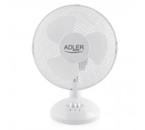 Adler AD 7302 Desk Fan Number of speeds 2 60 W Oscillation Diameter 23 cm White
