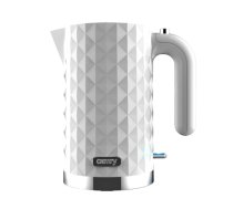 Camry , CR 1269 , Standard kettle , 2200 W , 1.7 L , Plastic , 360° rotational base , White