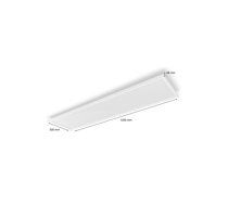 Philips Hue , Surimu Rectangle Panel , 100 W , White and colour 2000-6500 Hue White Colour Ambiance , Bluetooth