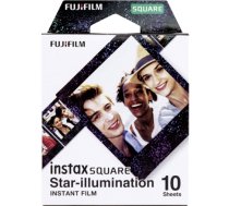 Fujifilm , Instax Square star Illumination Instant film (10pl) , 86 x 72 mm , Print Size: 86mm x 72mm, Image size: 62mm x 62mm , Quantity 10