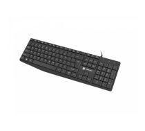 Natec , Keyboard , Nautilus NKL-1950 , Keyboard , Wired , US , Black , USB Type-A , 390 g