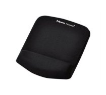 Fellowes , Mouse pad with wrist support PlushTouch , Mouse pad with wrist pillow , 238 x 184 x 25.4 mm , Black