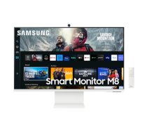 Samsung , Smart Monitor , LS32CM801UUXDU , 32 , VA , 4K , 16:9 , 60 Hz , 4 ms , 3840 x 2160 , 400 cd/m² , HDMI ports quantity 1 , White