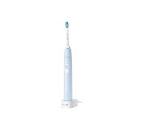 Philips , Sonicare ProtectiveClean 4300 Toothbrush , HX6803/04 , Rechargeable , For adults , Number of brush heads included 1 , Number of teeth brushing modes 1 , Sonic technology , Light Blue