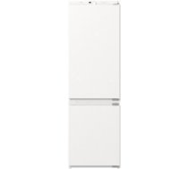 Gorenje Refrigerator , NRKI418EE1 , Energy efficiency class E , Built-in , Combi , Height 177.2 cm , No Frost system , Fridge net capacity 180 L , Freezer net capacity 68 L , Display , 39 dB , White