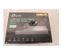 SALE OUT. , Switch , TL-SG2210P , Web Managed , Desktop , SFP ports quantity 2 , PoE ports quantity 8 , Power supply type External , 36 month(s) , DAMAGED PACKAGING, SMOLL SCRATCHED ON TOP
