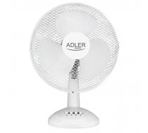 Adler , AD 7304 , Desk Fan , White , Diameter 40 cm , Number of speeds 3 , Oscillation , 45 W , No