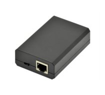 DIGITUS Gigabit Ethernet PoE+ Splitter, 802.3at, 24 W , Digitus , Black , PoE splitter