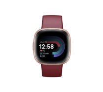 Versa 4 , Smart watch , NFC , GPS (satellite) , AMOLED , Touchscreen , Activity monitoring 24/7 , Waterproof , Bluetooth , Wi-Fi , Beet Juice/Copper Rose