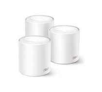 AX1500 Whole Home Mesh Wi-Fi 6 System , Deco X10 (3-pack) , 802.11ax , 10/100/1000 Mbit/s , Ethernet LAN (RJ-45) ports 1 , Mesh Support Yes , MU-MiMO Yes , No mobile broadband , Antenna type Internal