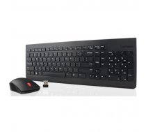 Lenovo , Essential , Essential Wireless Keyboard and Mouse Combo - Russian , Keyboard and Mouse Set , Wireless , Batteries included , EN/RU , Black , Wireless connection